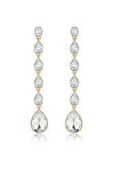 Crystallized Drop Earrings
