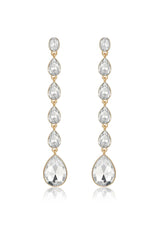 Crystallized Drop Earrings