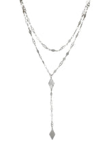 Augustine Layered Lariat Necklace