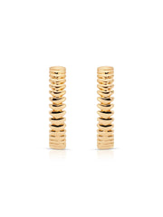 Large Metal Moderna Hoops