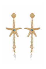 Starfish Seeker Drop Earrings