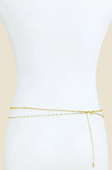 Pearl Strand Gold Body Chain