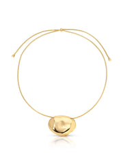 Molten Metal Pendant Necklace