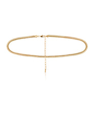 Gold Herringbone Waist Chain