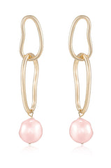 Mara Dangle Pearl Earrings