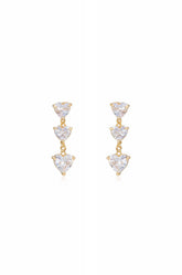 Queen of Hearts Crystal Earrings