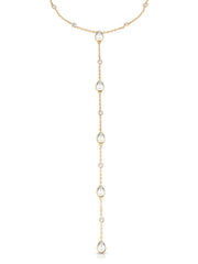Marquise Crystal Lariat