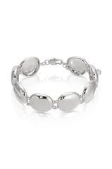 Polished Pebble Linked Bracelet