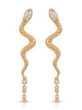 Serpentina Snake Earrings