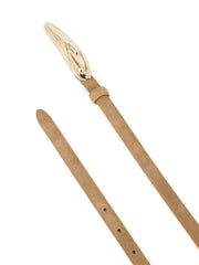 Liquid Luxe Belt in Shiitake Suede