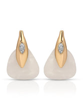 Solstice Earrings in Bone