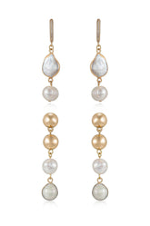 Duchess Pearl and Dangle Earrings
