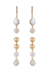 Duchess Pearl and Dangle Earrings