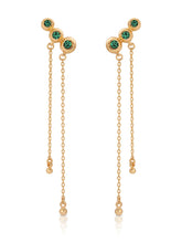 Emerald City Waterfall Earrings