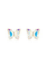 Flutter Away Crystal Earrings