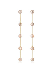 Dripping Pearl Delicate Drop Earrings