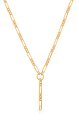 Mixed Link Chain Lariat