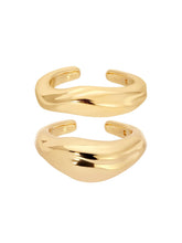 Bold Metallic Ear Cuff Set