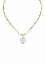 Baroque Pearl Pendant Necklace