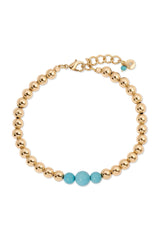 Center Bead Anklet