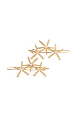 Starfish Cluster Barrette Set