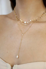 Forever Falling Pearl Set
