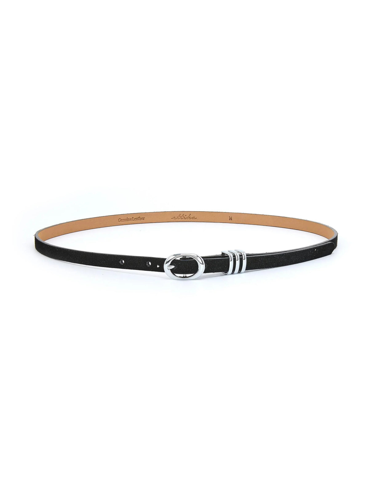 Skinny Belt in Black