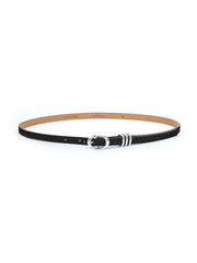 Skinny Belt in Black