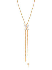 Crystalized Bolo Necklace