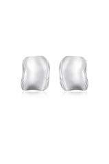 Curved Stud Earrings