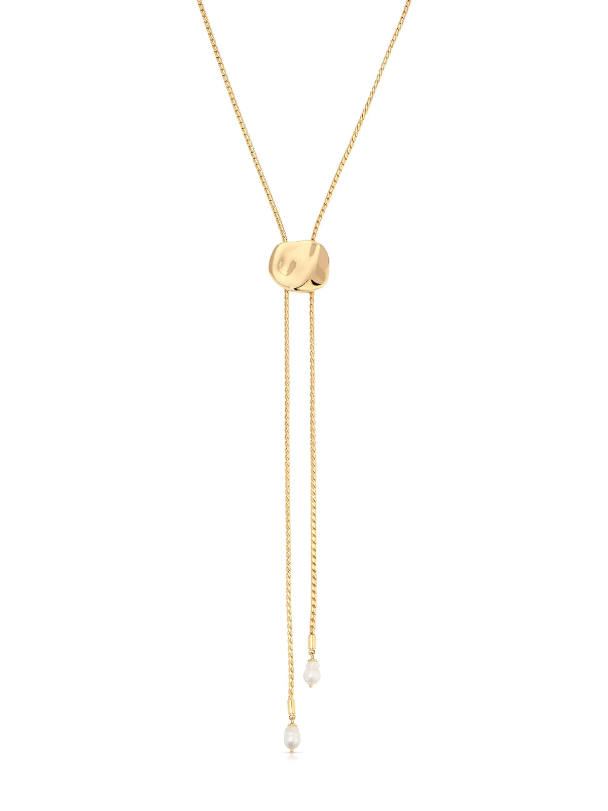 Liquid Luxe Bolo Necklace