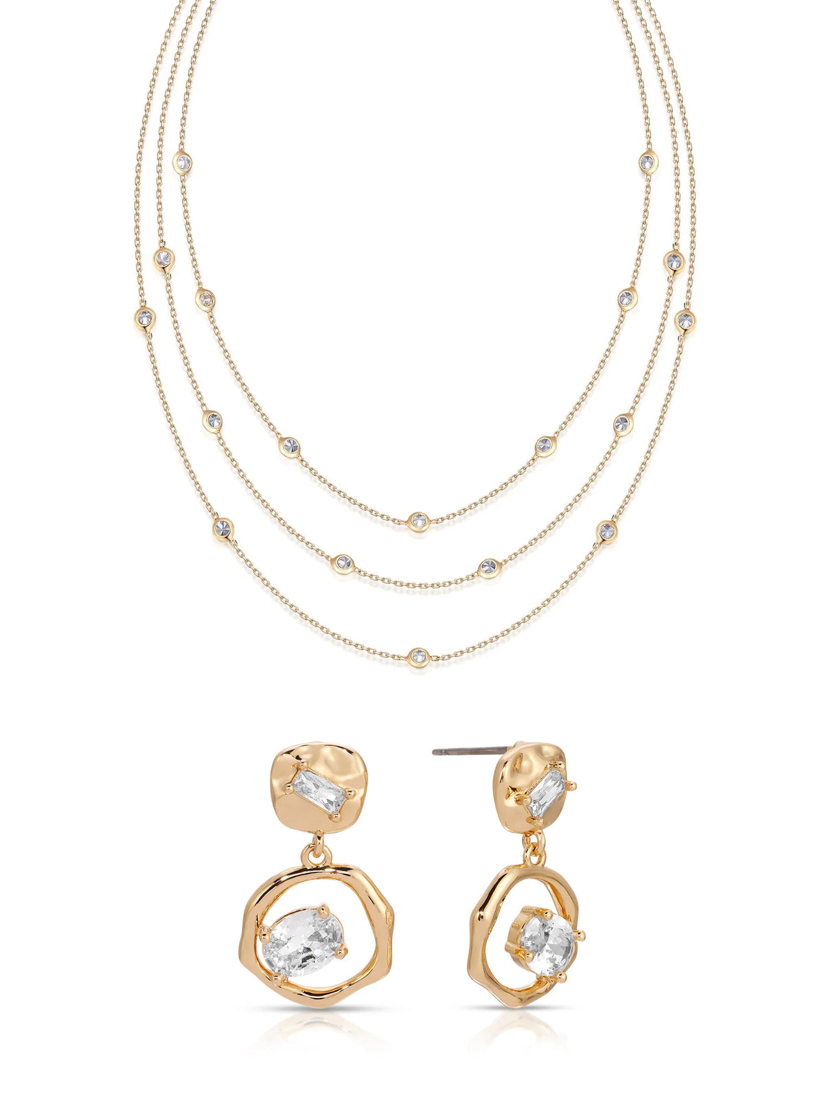 Dotted Crystal Layers Set