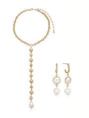 Deep Drop Freshwater Pearl Set