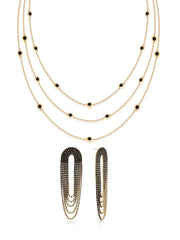 Crystal Fringe Set