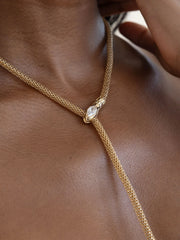 Serpentina Snake Lariat