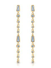 Crystal Linear Earrings