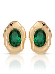 Molten Glow Crystal Studs