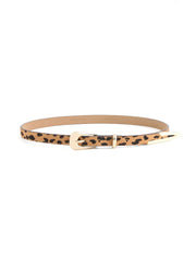 Cheetah Liquid Metal Western Belt