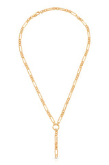 Mixed Link Chain Lariat