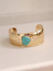 Turquoise Solstice Thick Cuff