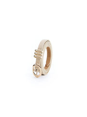 Classic Skinny Belt in Ivory
