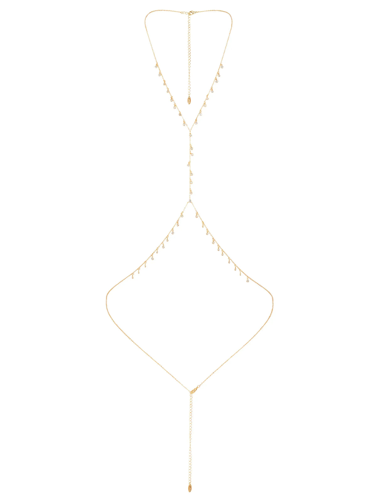 Crystal Fringe Body Chain