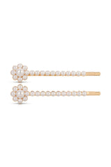 Pearl Flower Hair Pin Set