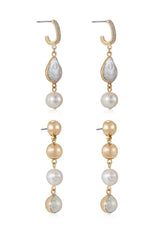 Duchess Pearl and Dangle Earrings