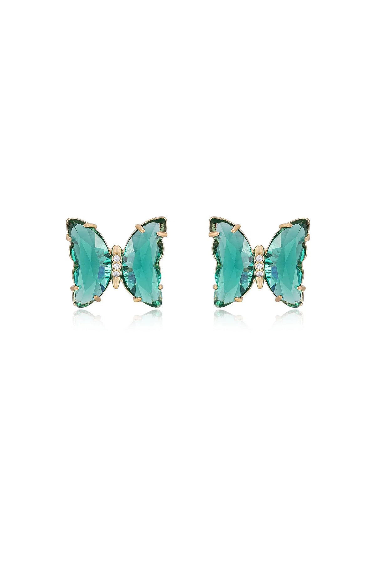 Flutter Away Crystal Earrings