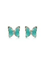 Flutter Away Crystal Earrings