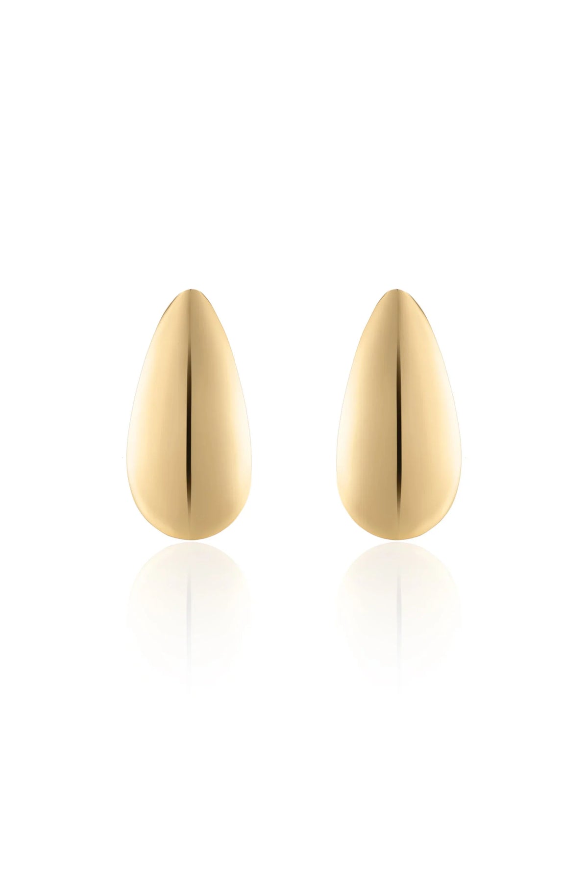 Golden Teardrop Earrings