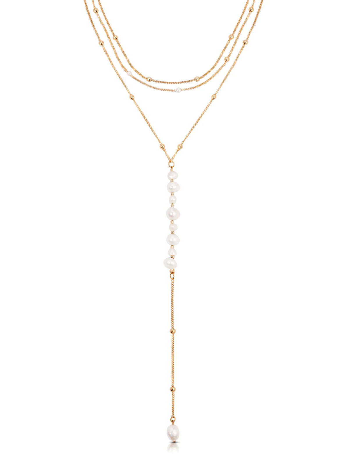 Coastal Pearl Lariat