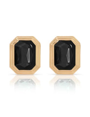 Emerald Deco Earrings