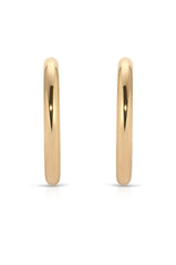 Large Thick Classic Hoops